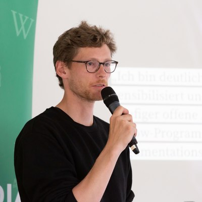 Christopher Schwarzkopf, Projektmanager bei Wikimedia Deutschland e. V.