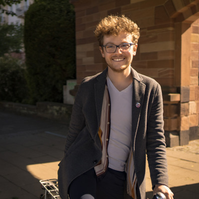 Christian Große, Publizistik-Student, Klima- und Bildungsaktivist, Mit-Organisator der ClimateCON