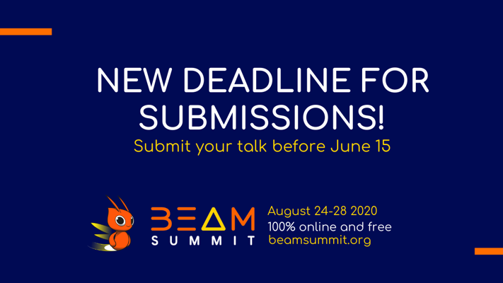The deadline for submissions has been extended